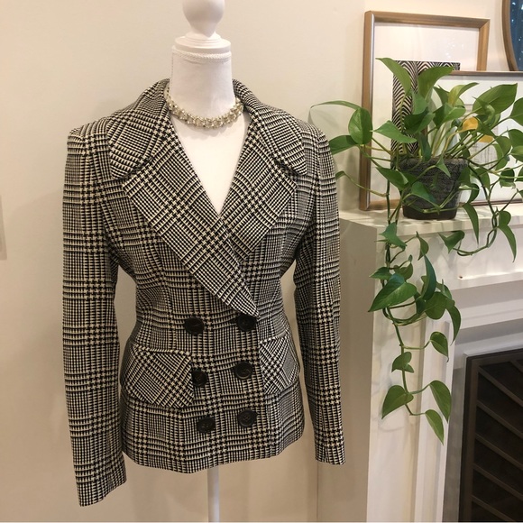 Charles Chang-Lima Jackets & Blazers - Charles Chang-Lima Black & White Blazer - Size 4